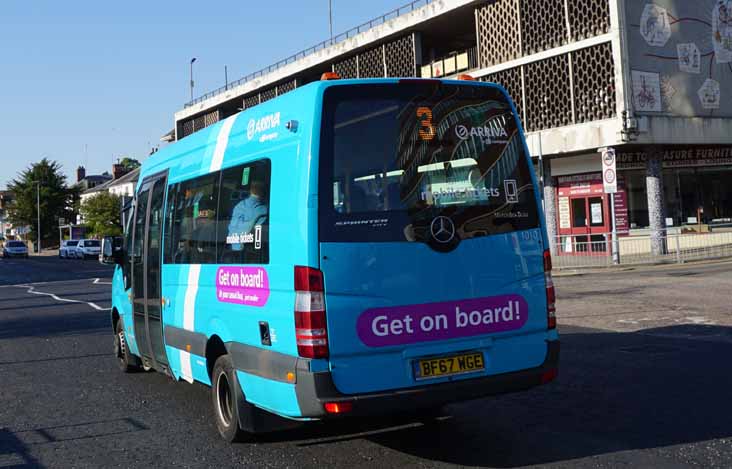 Arriva Kent Thameside Mercedes Sprinter City 45 1010